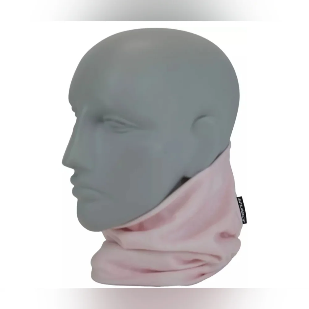 Seirus Microfleece Printed Neck Up Blush Starburst Face Mask Neck Protector